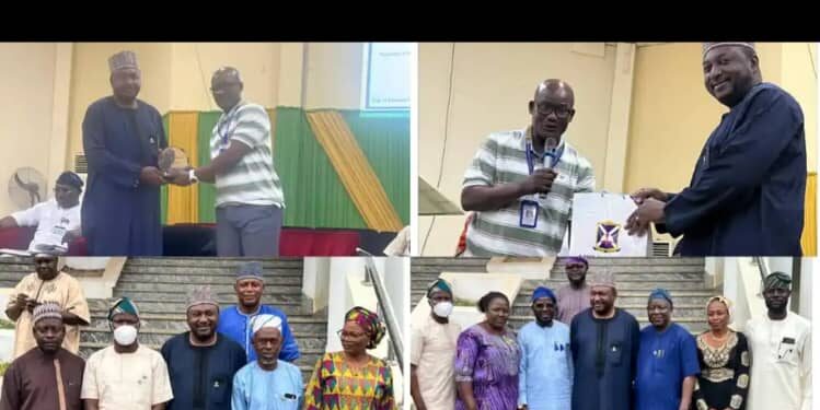 Ajayi Crowther University Honours Engr. Muftau Open Salawu with Excellence Award in Engineering Entrepreneurship