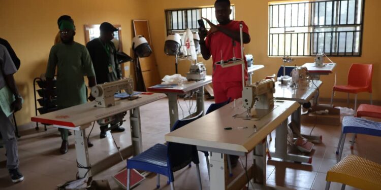 Ogbomoso First Group Hands Over Skills Acquisition Centre to Federal Polytechnic Ayede