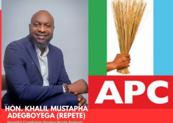 REPETE OR REPENT? WHY APC CANNOT AFFORD TO IGNORE HON. KHALIL MUSTAPHA ADEGBOYEGA OR RISK HANDING IBADAN NORTH TO THE OPPOSITION