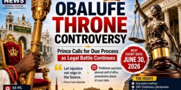 Court Case Challenges Recognition of Obalufe-Elect, Fatai Adiyeloja Questions Due Process