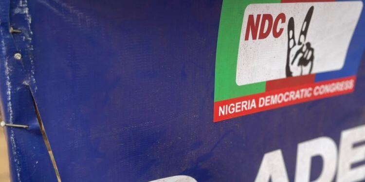 NDC Candidate, Adegbite Condemns Destruction of Campaign Posters, Banners in Ogbomoso