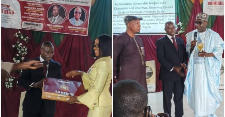 SSANU-LAUTECH Honours Ejide, Buhari, Bello, Others for Contributions to Education and Community Development